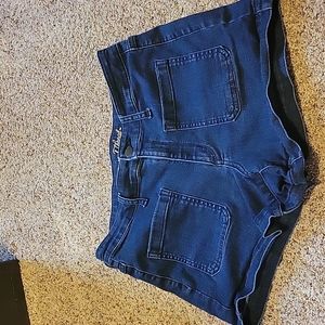 Junior's Blue Jean Shorts
